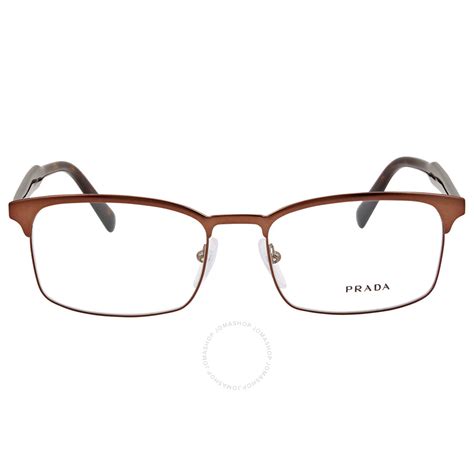 Prada PR 54WV Rectangle Eyeglasses 